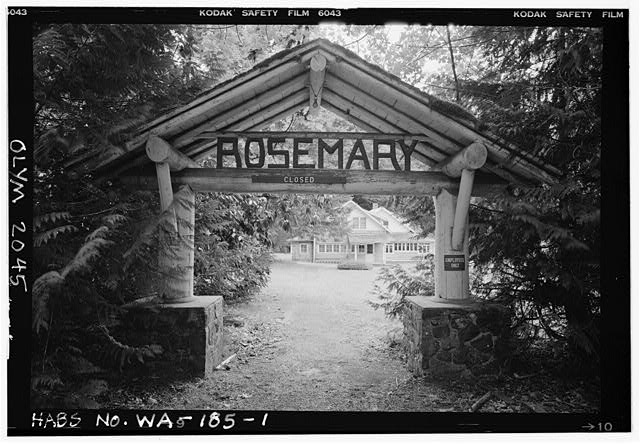 Entrance to Rosemary Inn